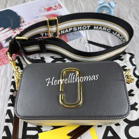 Marc Jacobs The Mixed Media Snapshot Crossbody Bag - Picture 3 of 12